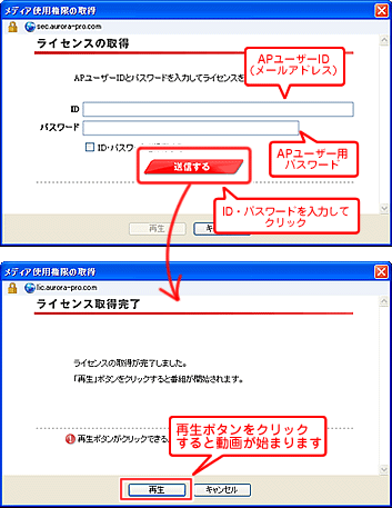 ライセンスを取得する
